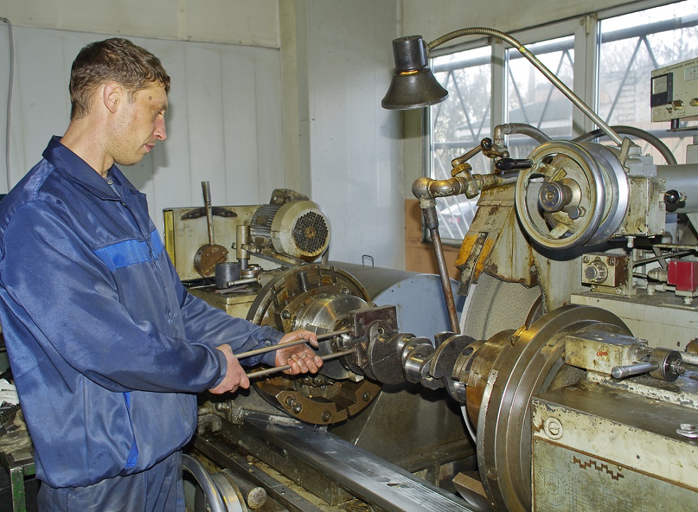 Шлифовка коленвалов бензиновых двигателей